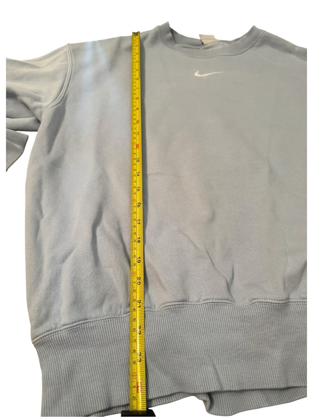 Light Blue Nike Crewneck Sweatshirt Size Small - Picture 7 of 7